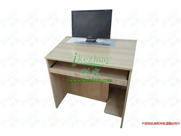 單人位電動液晶屏升降電腦桌K-08 單人位電動液晶屏升降電腦桌K-08
